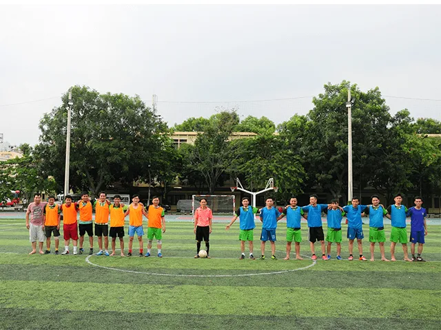2 đội tập trung trước trận tranh Siêu Cup Trúc Nghinh Phong 2018