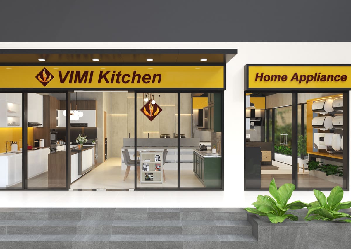 Showroom WIMI Kitchen - Trúc Nghinh Phong
