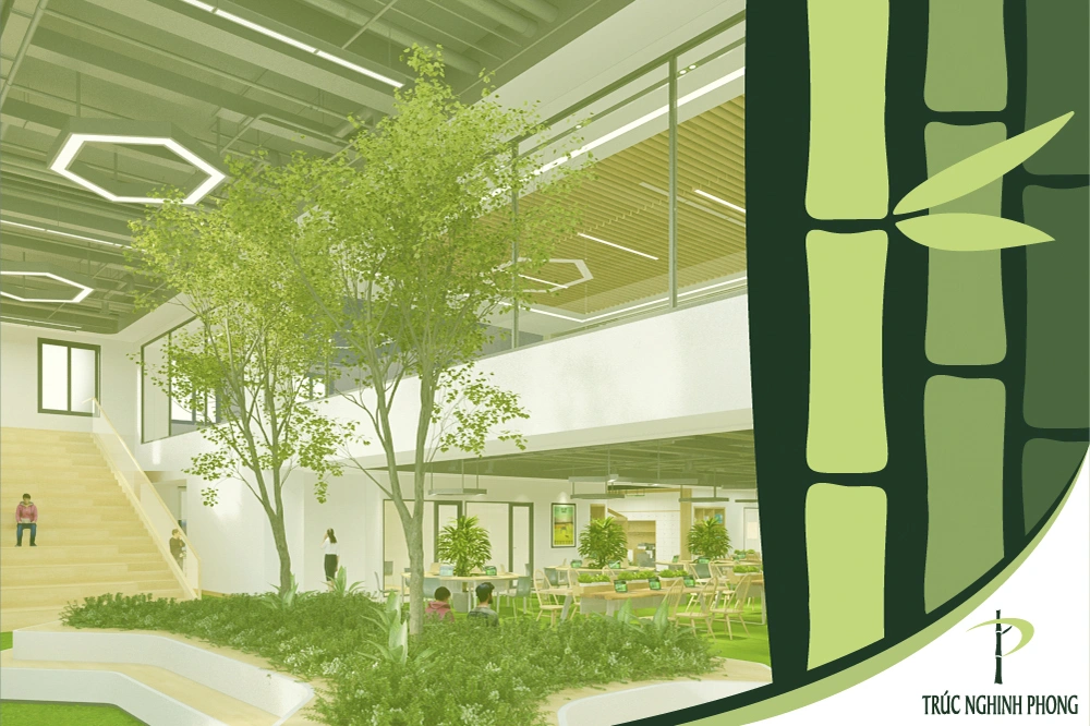 Trúc Nghinh Phong chuyên tổng thầu Thiết kế & thi công trọn gói Mảng xanh công trình
