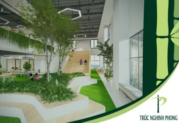Trúc Nghinh Phong chuyên thiết kế Mảng xanh công trình