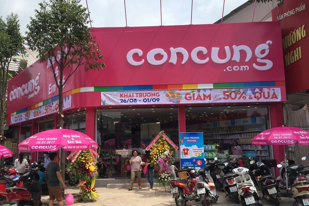Chuỗi cửa hàng Mẹ Bầu & Em Bé – Con Cưng