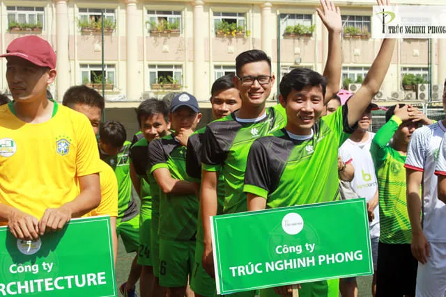 Các chiến binh Trúc Nghinh Phong tại giải SGA CUP 2018