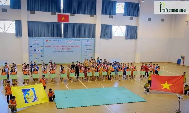 Khai mạc giải bóng Futsal sinh viên Hutech lần 3 -2019