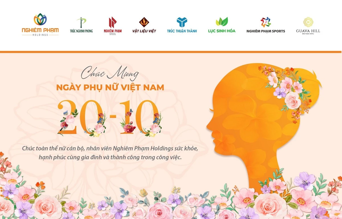Trúc Nghinh Phong chúc mừng ngày Phụ nữ Việt Nam 20/10/2023